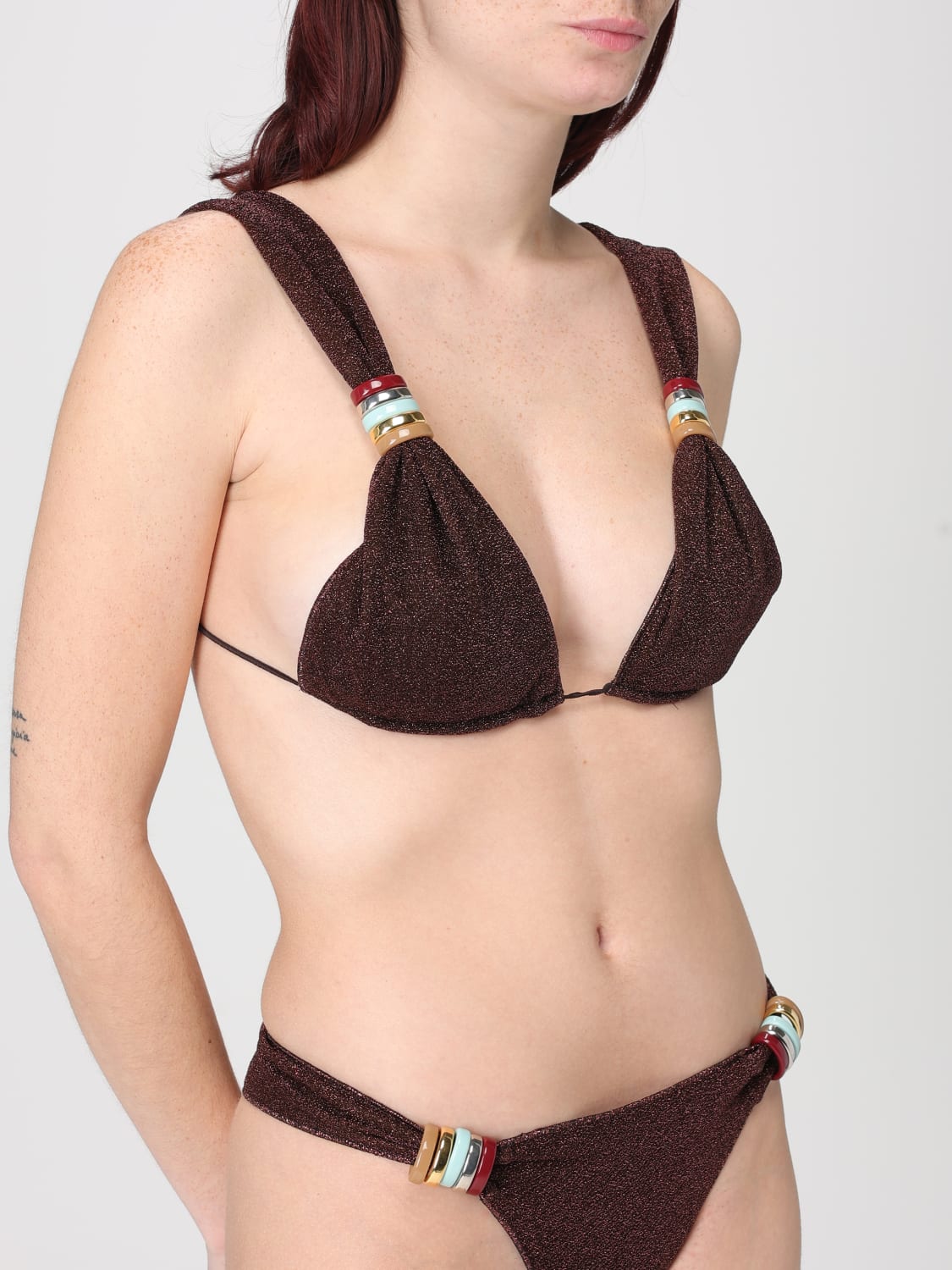 OSÉREE 수영복: 수영복 여성 OsÉree, 코코아 - Img 3