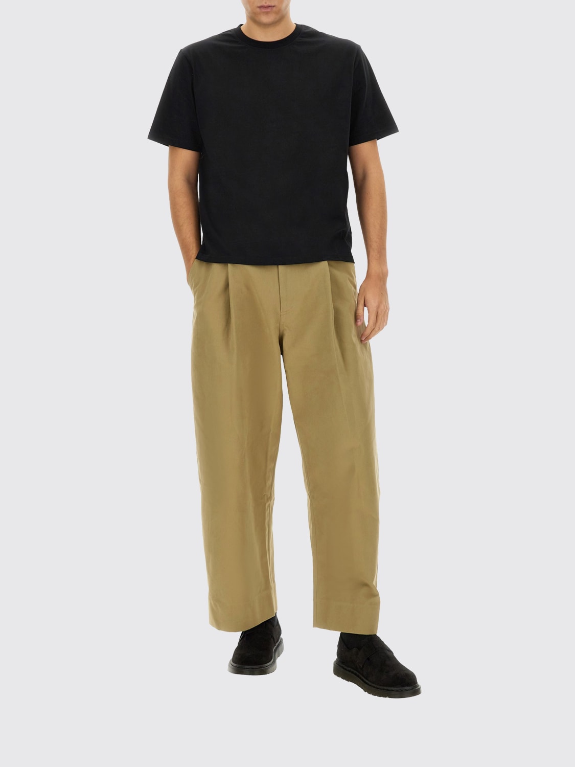 STUDIO NICHOLSON T-SHIRT: T-shirt men Studio Nicholson, Black - Img 2