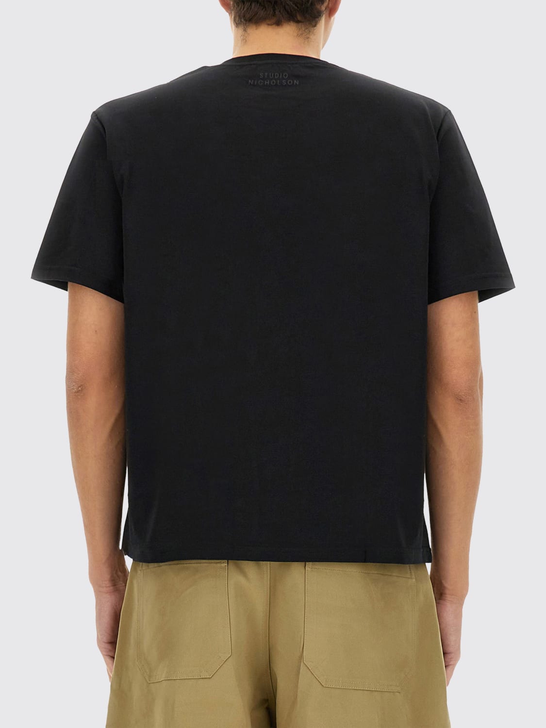 STUDIO NICHOLSON T-SHIRT: T-shirt men Studio Nicholson, Black - Img 3