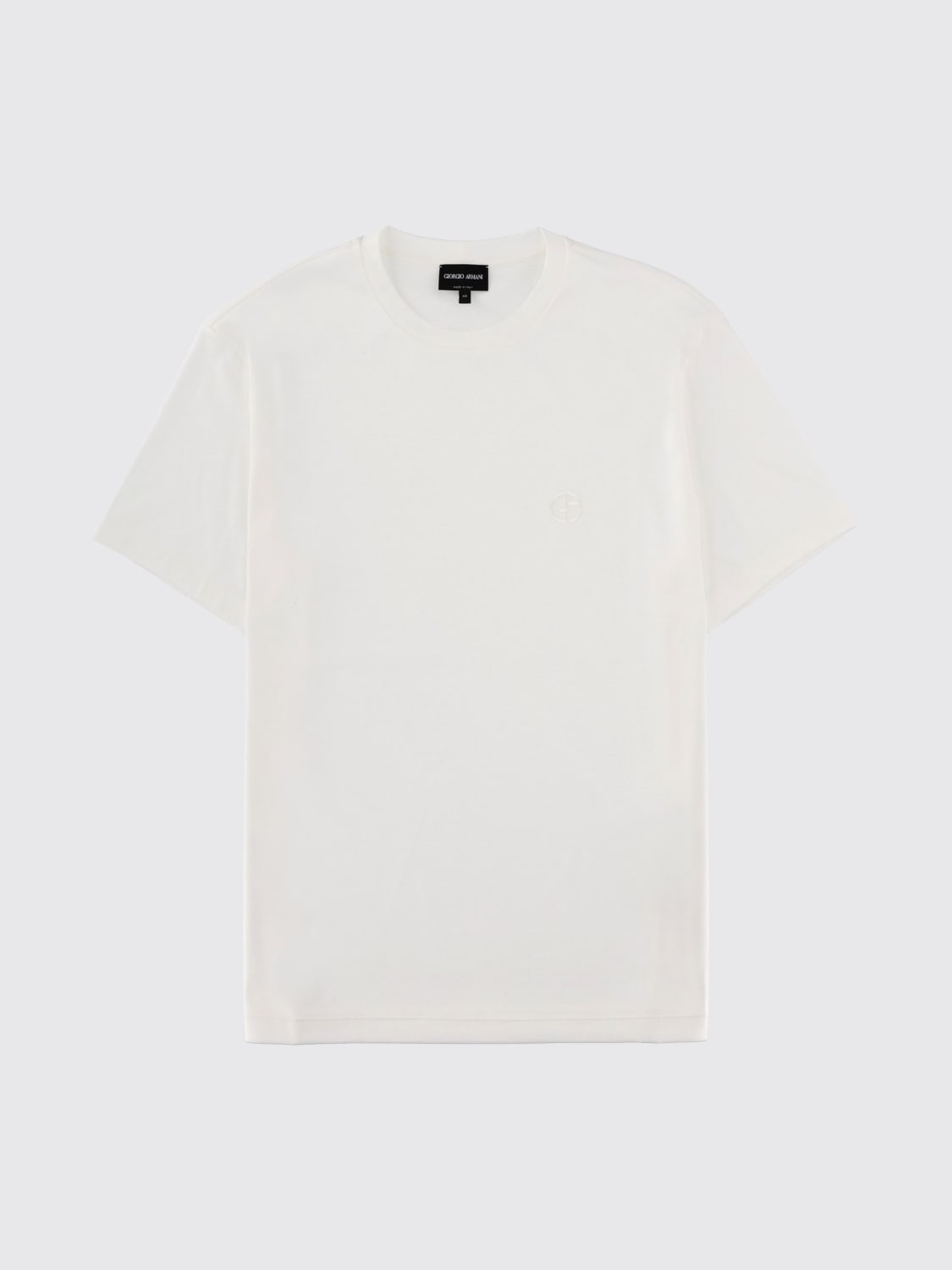 GIORGIO ARMANI T-SHIRT: T-shirt men Giorgio Armani, White - Img 2