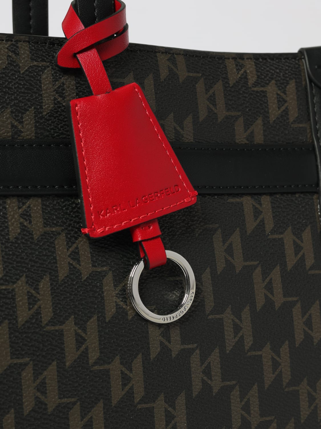 KARL LAGERFELD BACKPACK: Backpack woman Karl Lagerfeld, Brown - Img 3