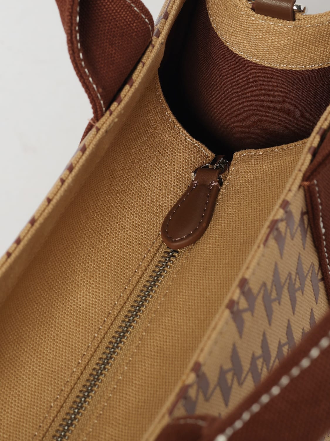 KARL LAGERFELD BACKPACK: Backpack woman Karl Lagerfeld, Brown - Img 3