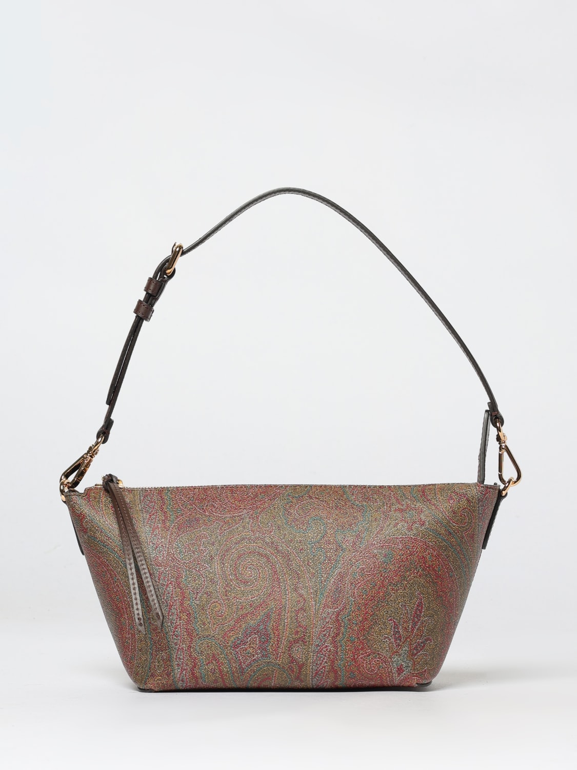 ETRO SHOULDER BAG: Shoulder bag woman Etro, Brown - Img 1