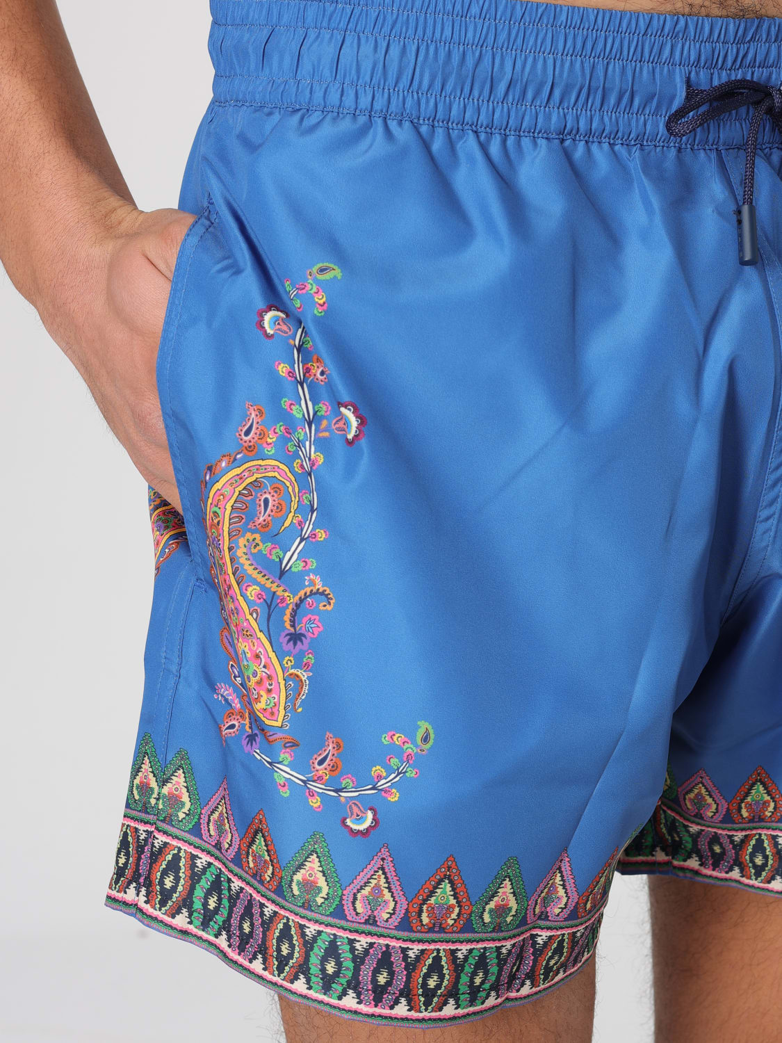 ETRO スイムウェア: スイムウェア メンズ Etro, ブルー - Img 4