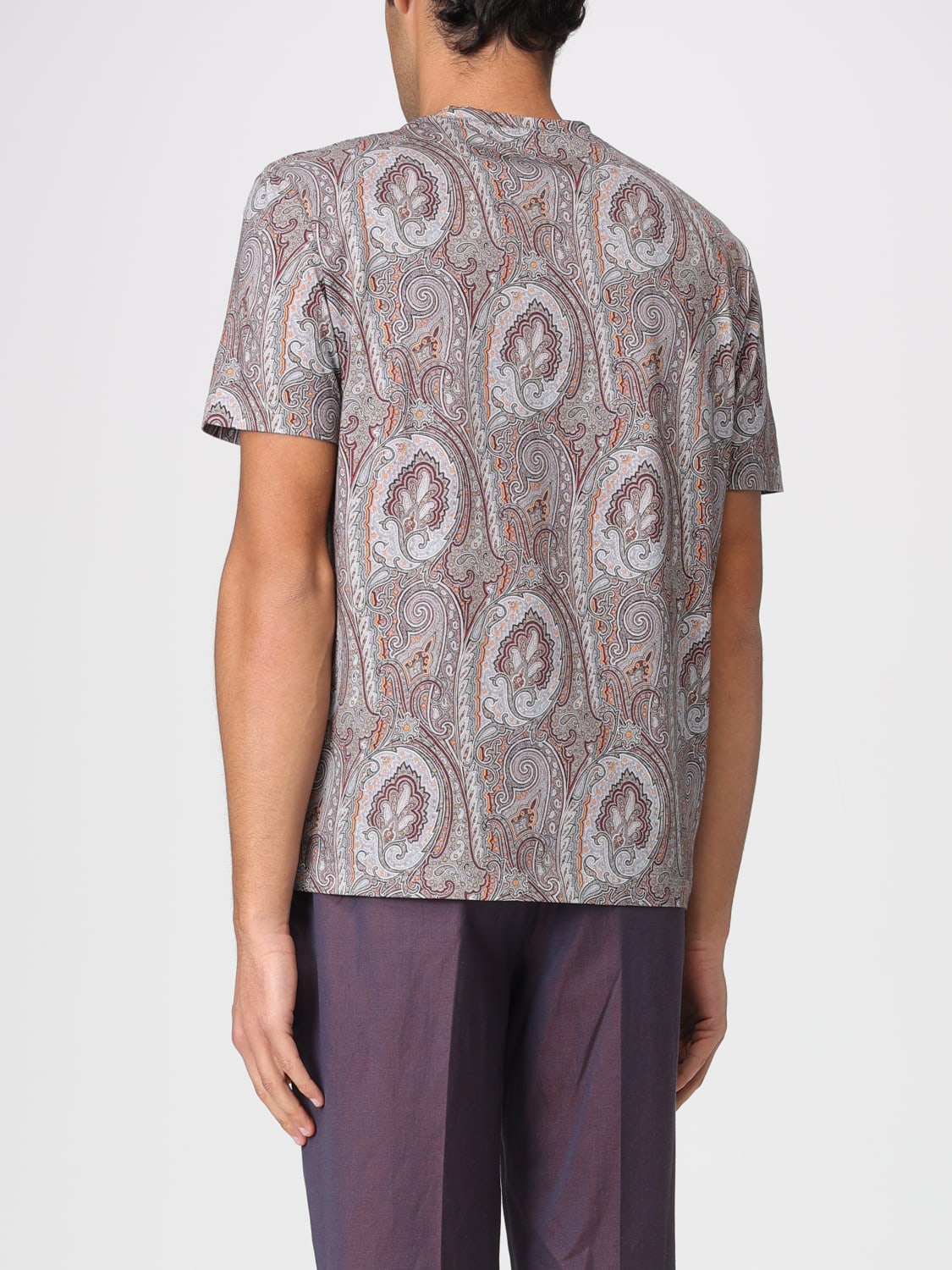 ETRO Tシャツ: Tシャツ メンズ Etro, マルチカラー - Img 3