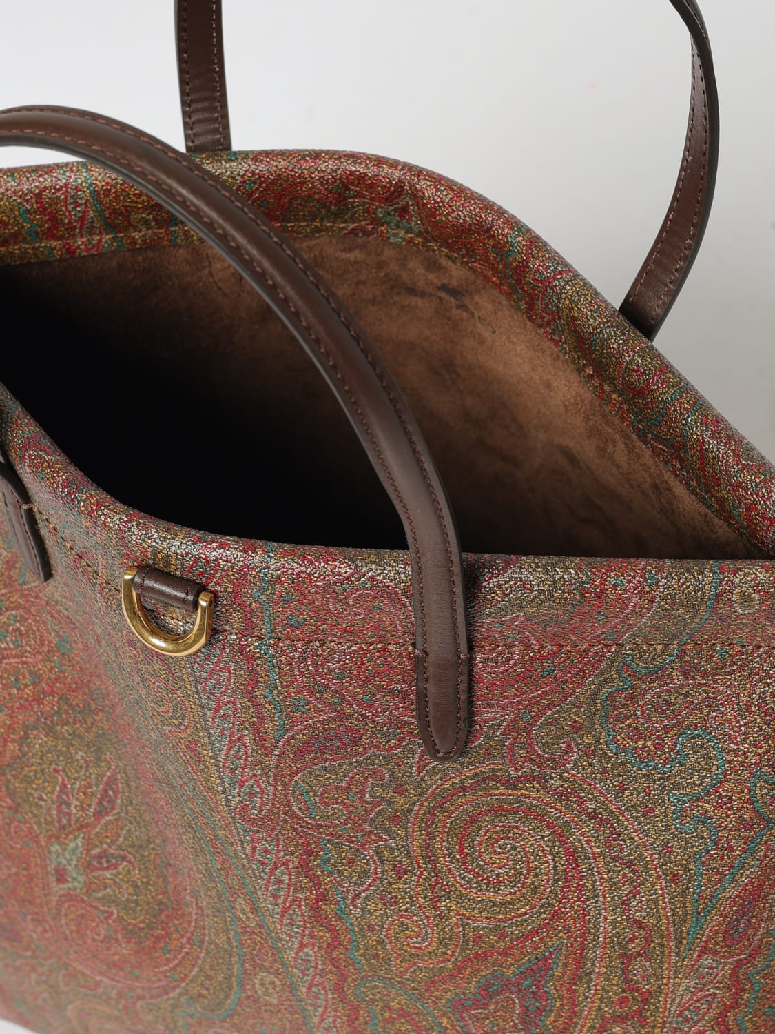 ETRO HANDBAG: Handbag woman Etro, Brown - Img 5