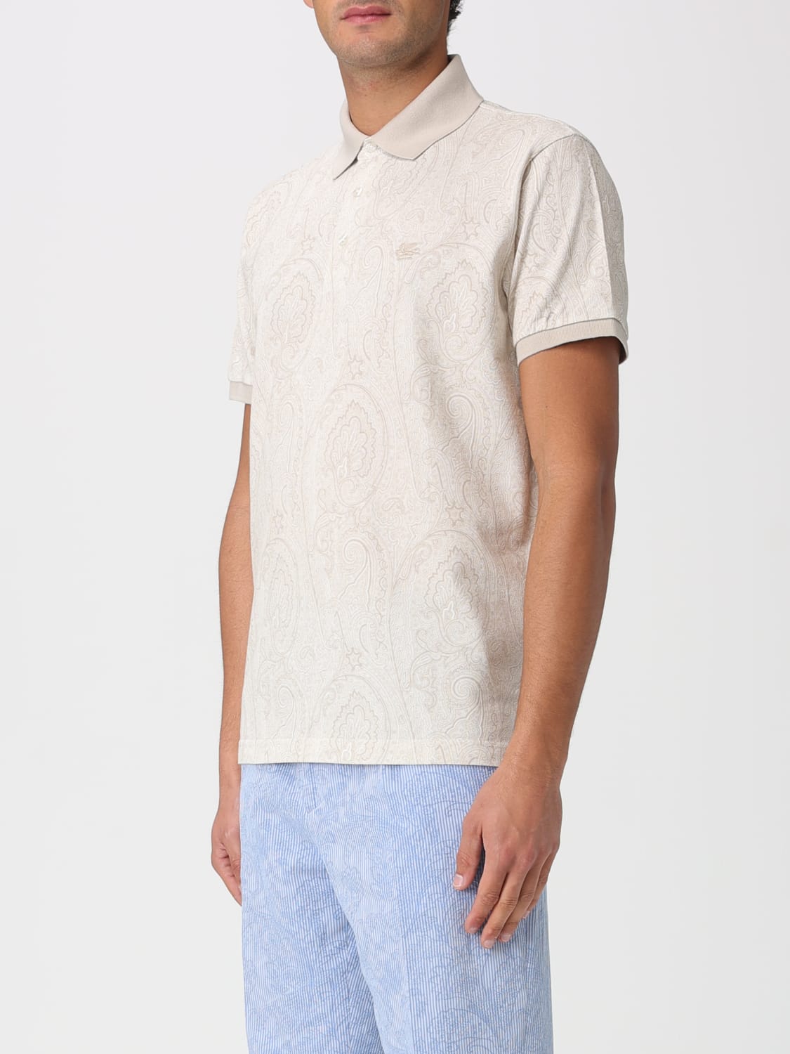 ETRO POLO SHIRT: Polo shirt men Etro, White - Img 3