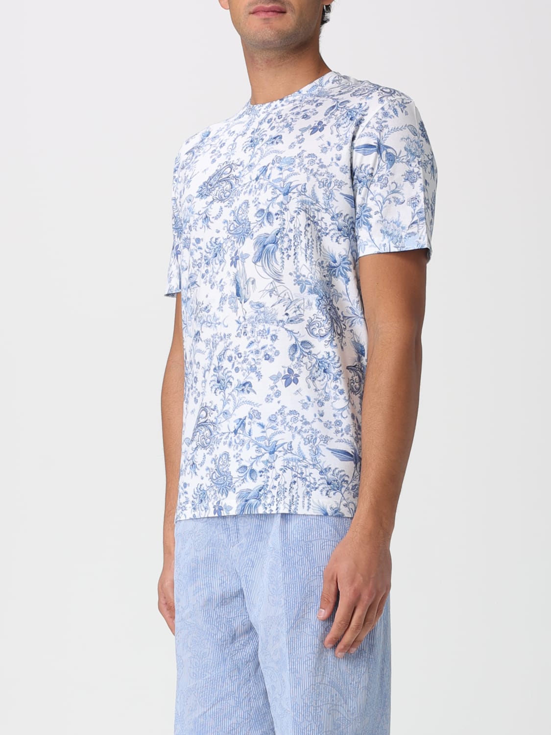 ETRO T-SHIRT: T-shirt men Etro, White - Img 4