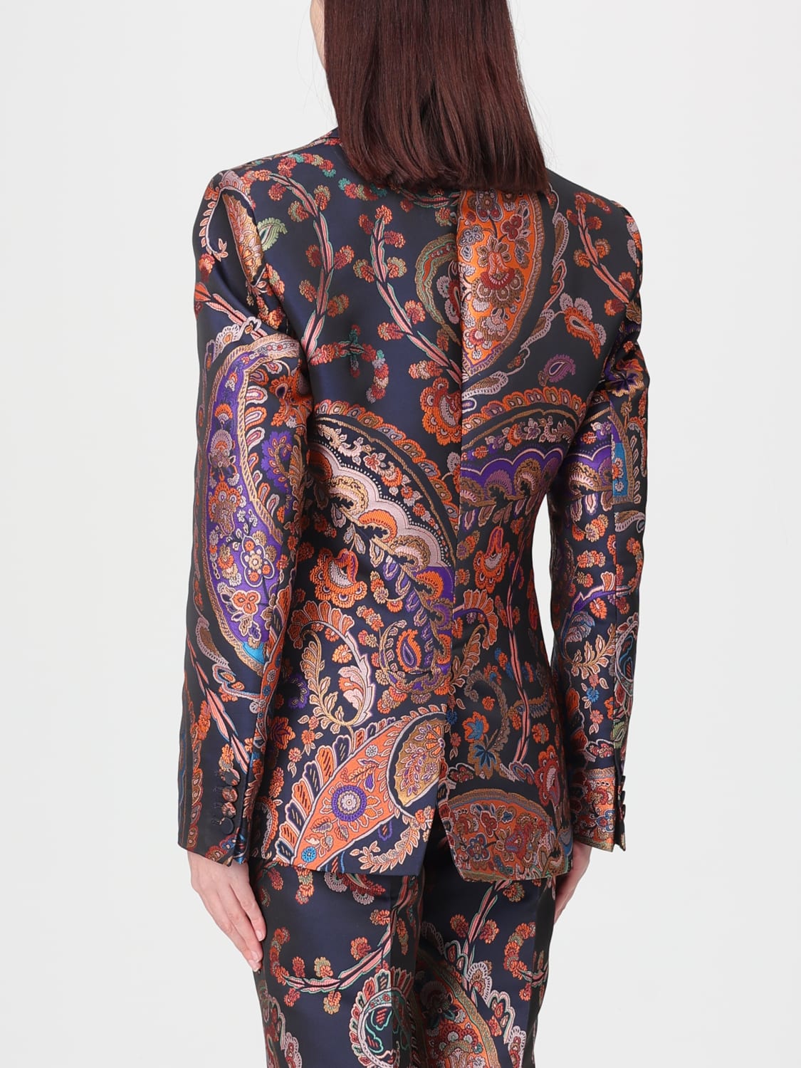 ETRO BLAZER: Blazer woman Etro, Blue - Img 3