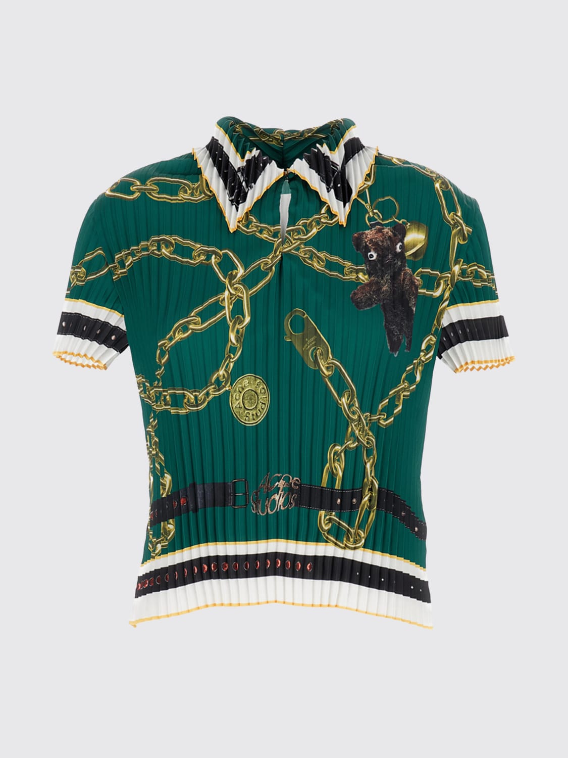 ACNE STUDIOS T-SHIRTS: T-shirts donna Acne Studios, Verde - Img 2