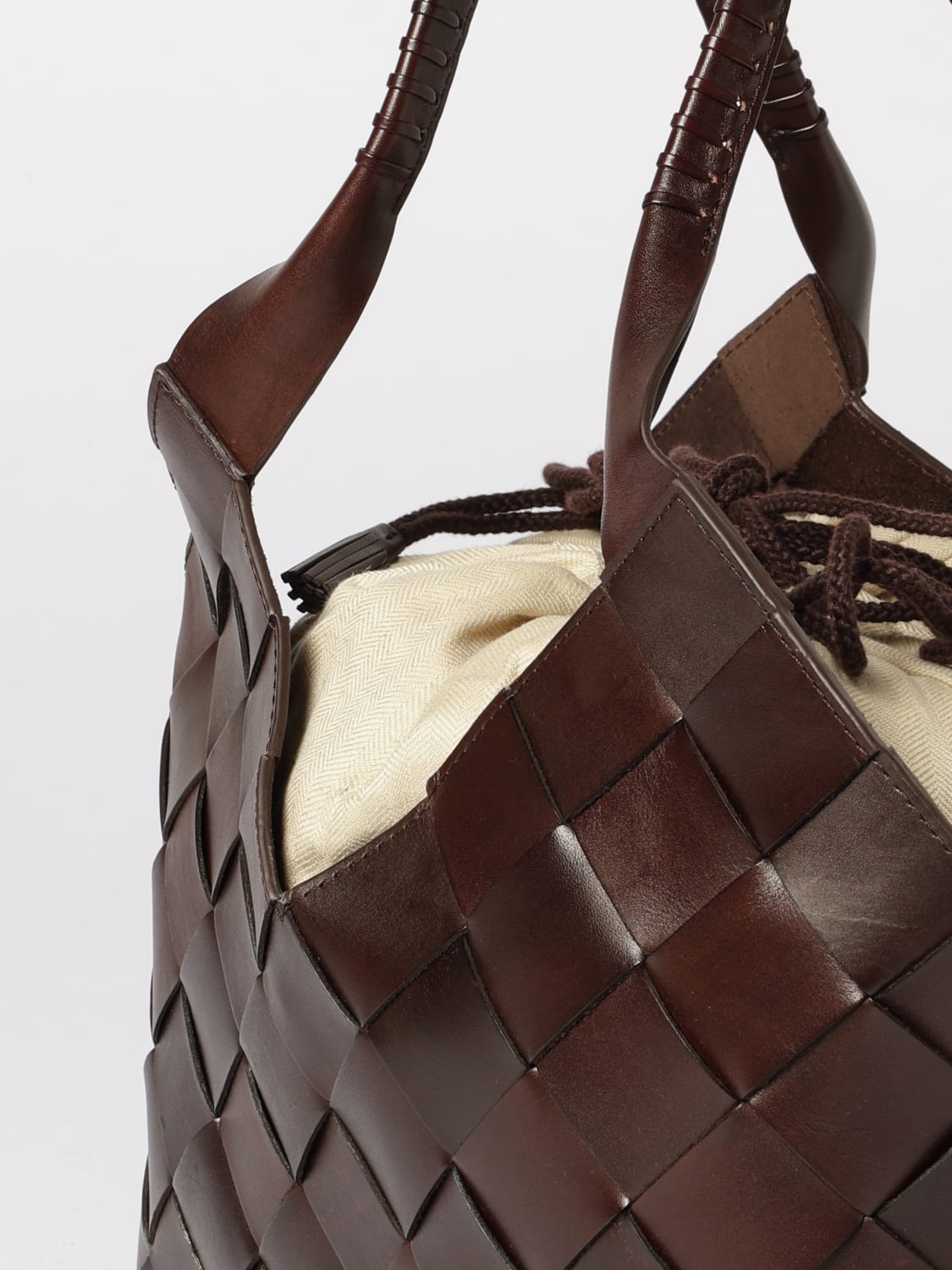 DRAGON DIFFUSION BOLSO DE HOMBRO: Bolso de hombro mujer Dragon Diffusion, Marrón - Img 3