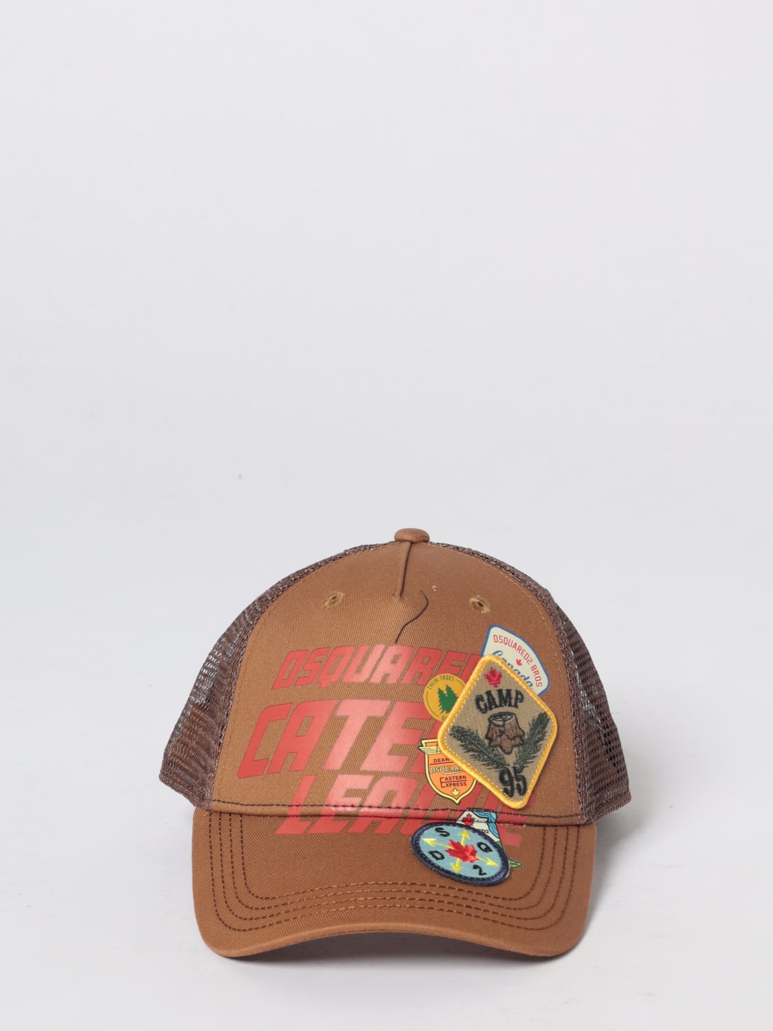 DSQUARED2 HAT: Hat kids Dsquared2, Brown - Img 2