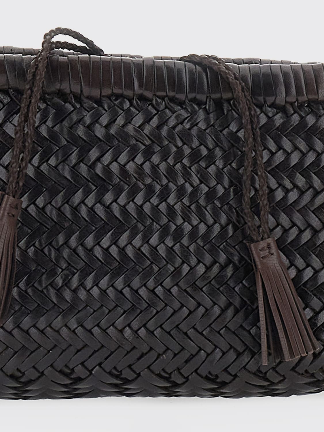 DRAGON DIFFUSION BORSA A TRACOLLA: Borsa a tracolla donna Dragon Diffusion, Marrone - Img 3