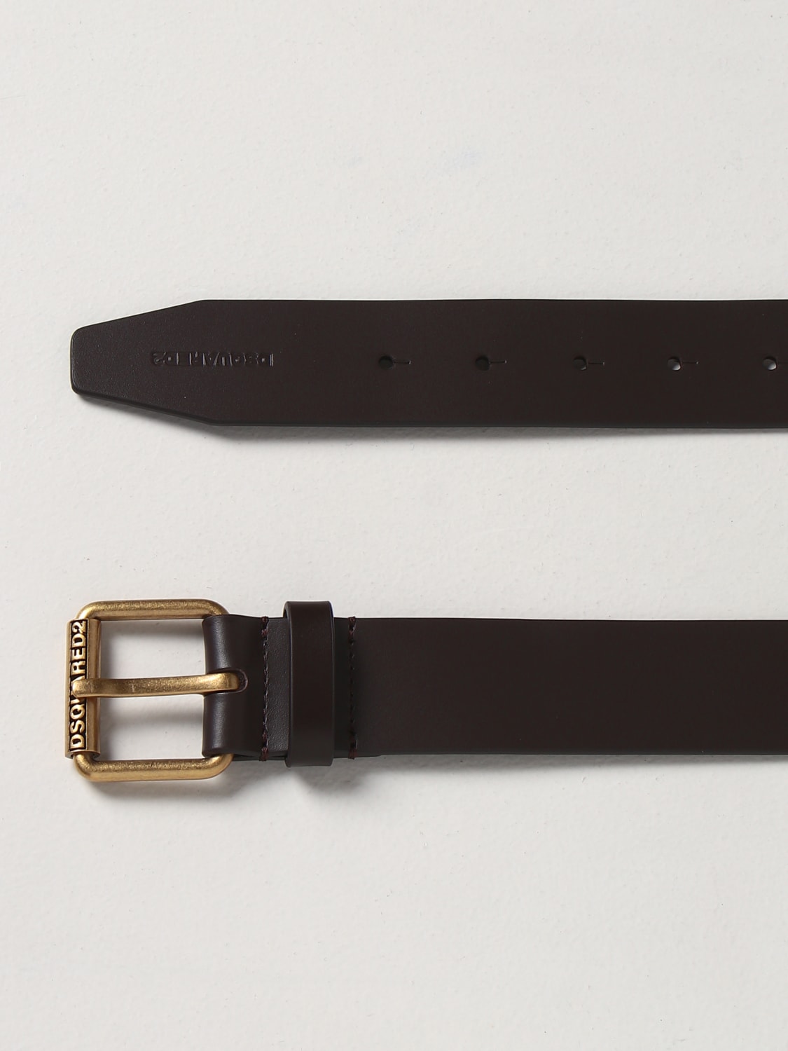 DSQUARED2 CINTURÓN: Cinturón niños Dsquared2 Junior, Marrón - Img 2