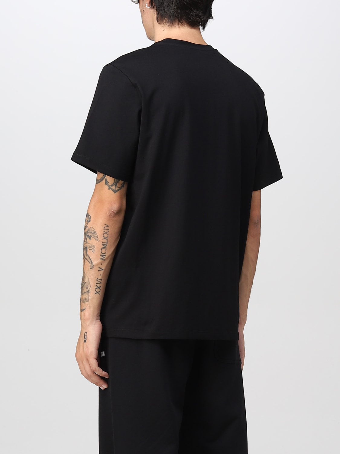 MSGM 티셔츠: 티셔츠 남성 MSGM, 블랙 - Img 3