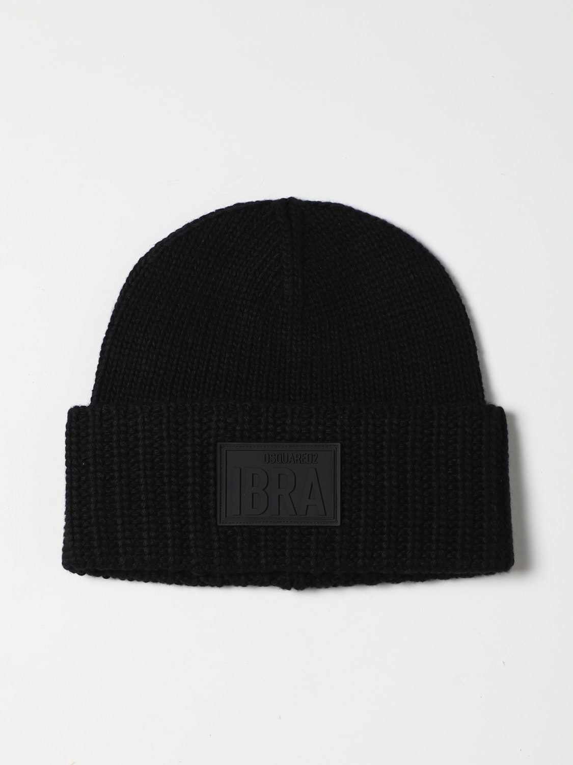 Giglio Cappello Ibrahimovic Black On Black x Dsquared2 in misto lana