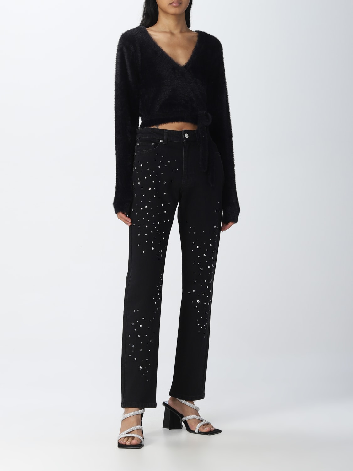 CHIARA FERRAGNI JEANS: Jeans femme Chiara Ferragni, Noir - Img 2