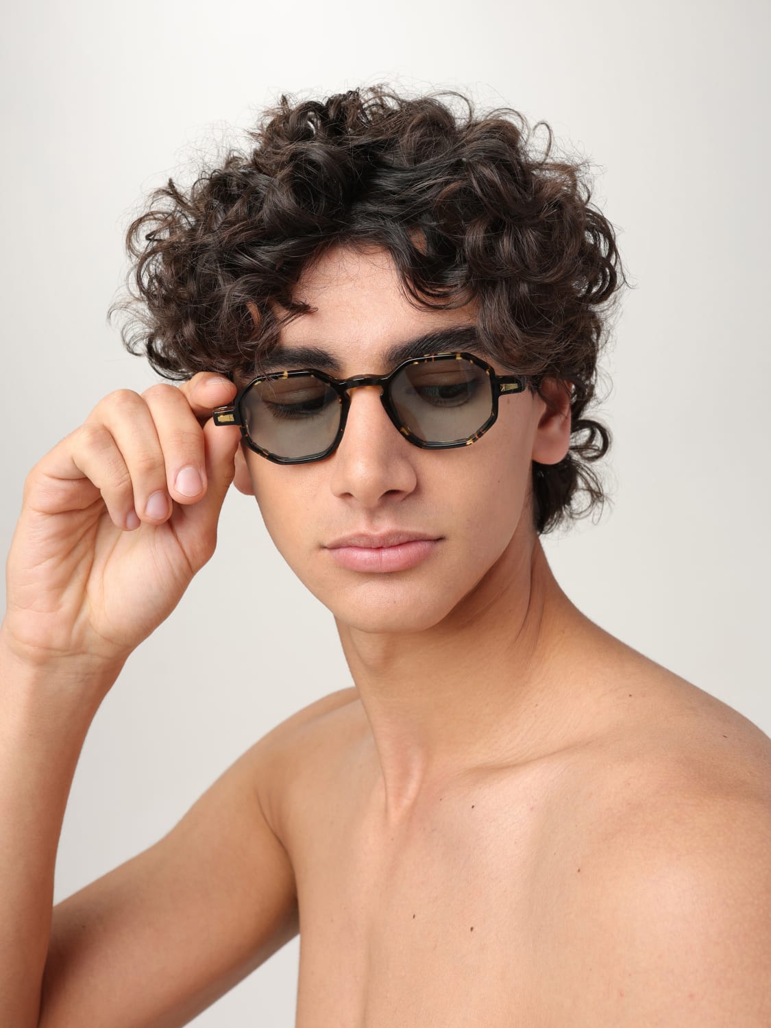 KYME GAFAS DE SOL: Gafas hombre Kyme, Beige - Img 2
