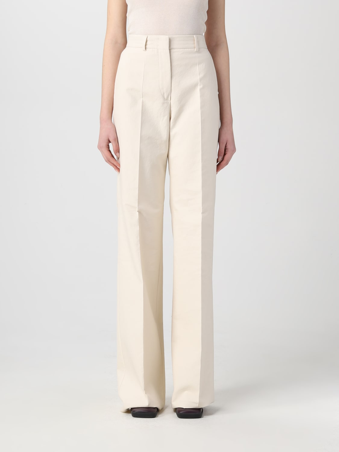 パンツ SPORTMAX Woman Pants Butter 2321310437600 003 Sportmax Outlet: Pants woman - Butter | Sportmax pants