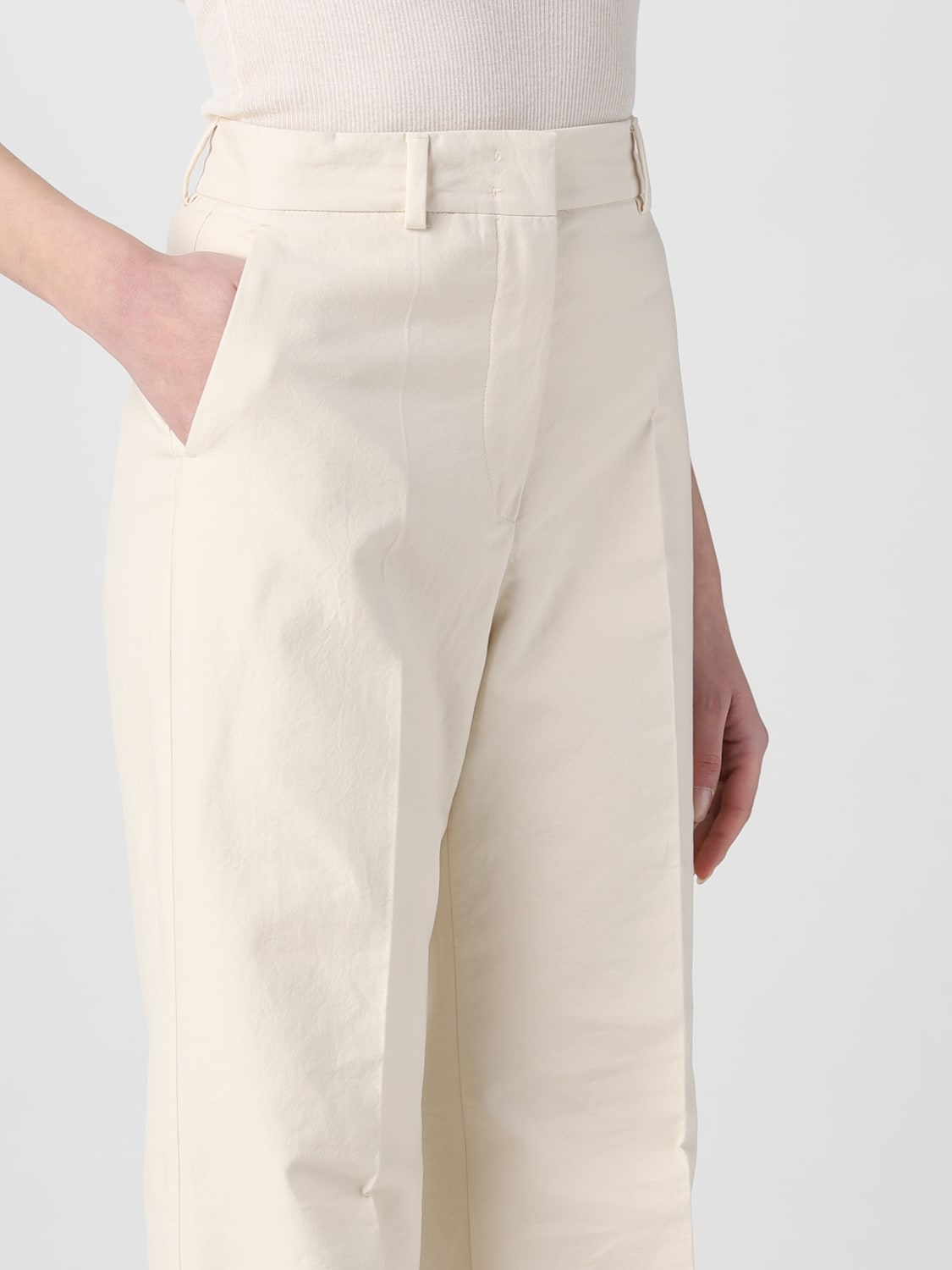 パンツ SPORTMAX Woman Pants Butter 2321310437600 003 Sportmax Outlet: Pants woman - Butter | Sportmax pants