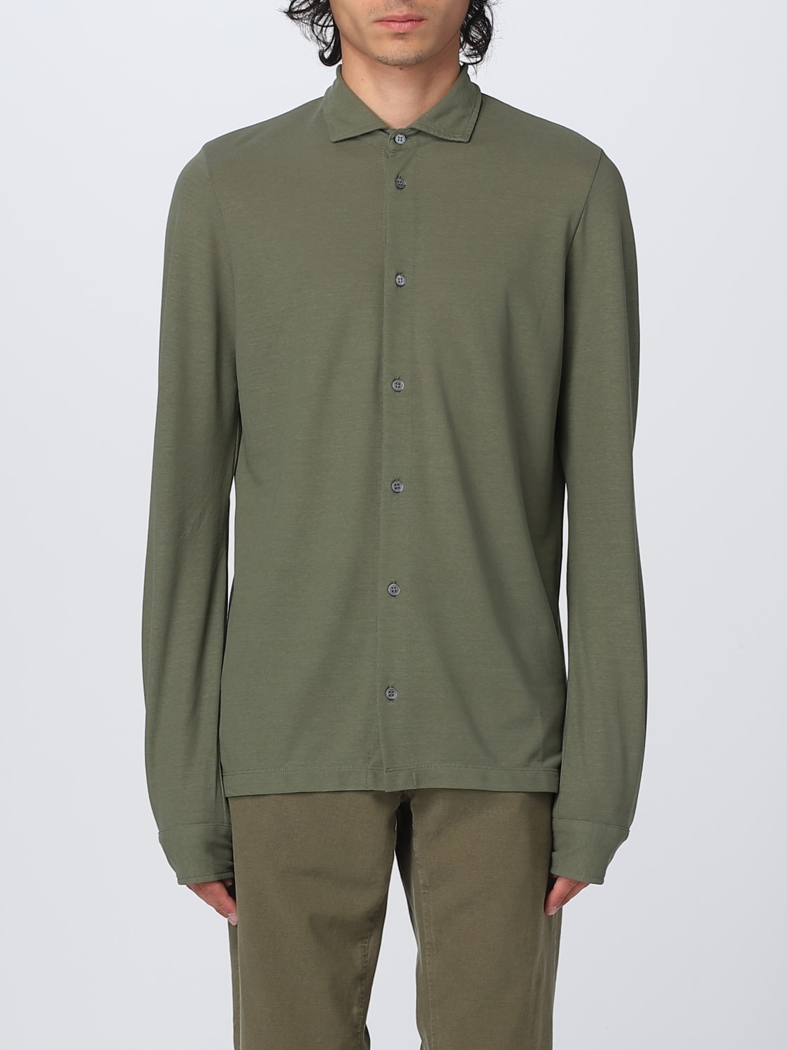 ZANONE SHIRT: Shirt men Zanone, Green - Img 1