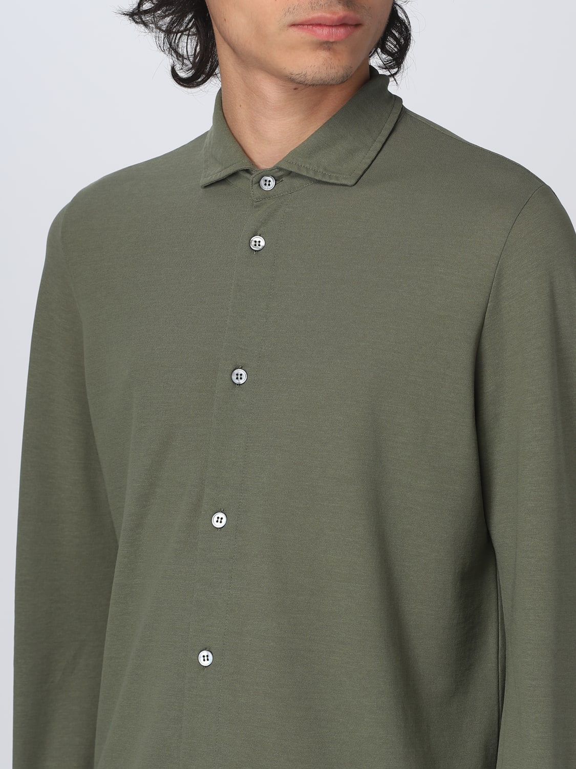 ZANONE SHIRT: Shirt men Zanone, Green - Img 3