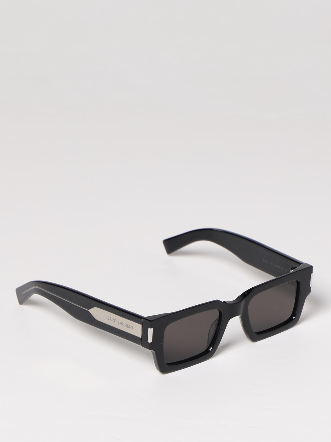 SAINT LAURENT SUNGLASSES: Saint Laurent SL 572 acetate sunglasses, Black - Img 1