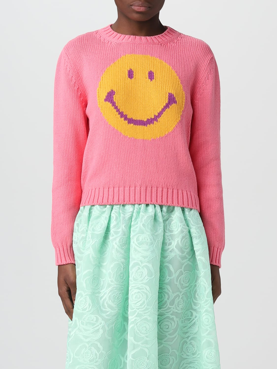 MOSCHINO COUTURE SWEATER: Sweater woman Moschino Couture, Pink - Img 1