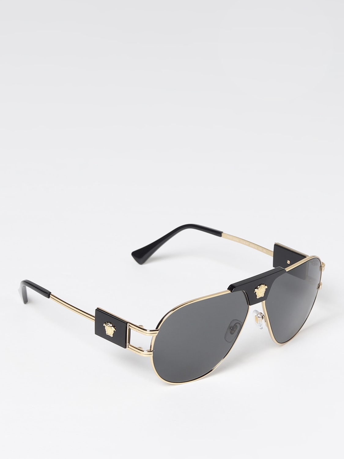 VERSACE: Sunglasses men - Black | Versace sunglasses MOD. 2252 online ...