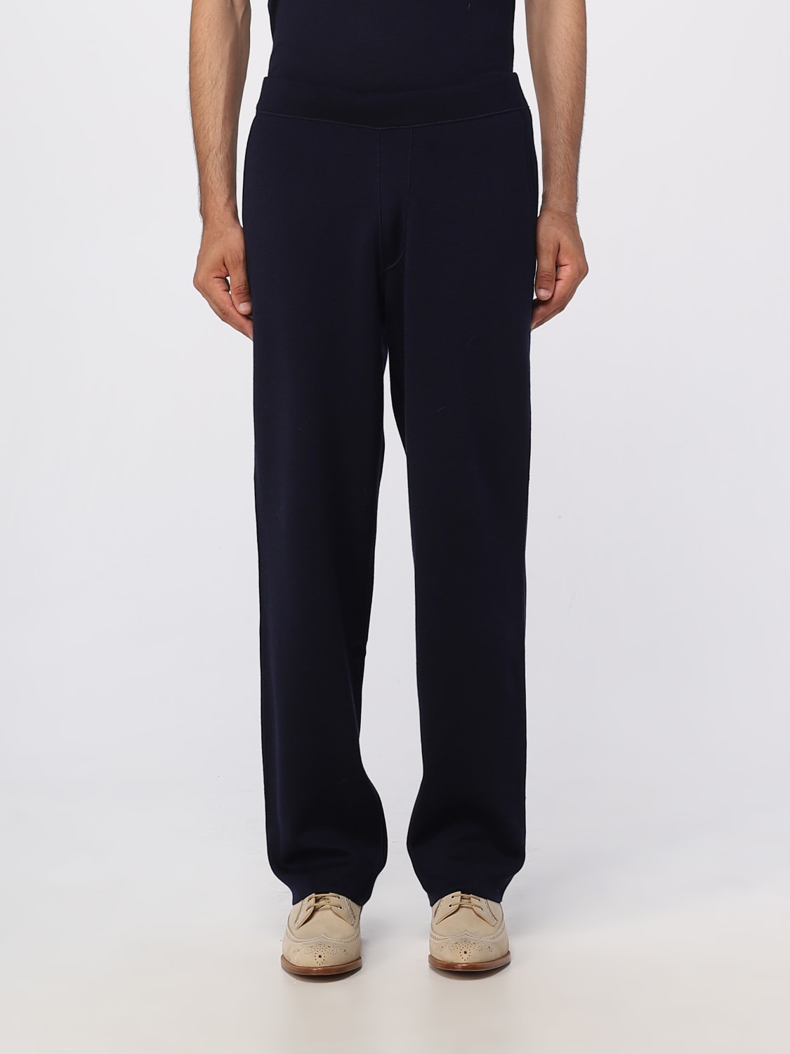 BRIONI PANTALÓN: Pantalón hombre Brioni, Azul Oscuro - Img 1