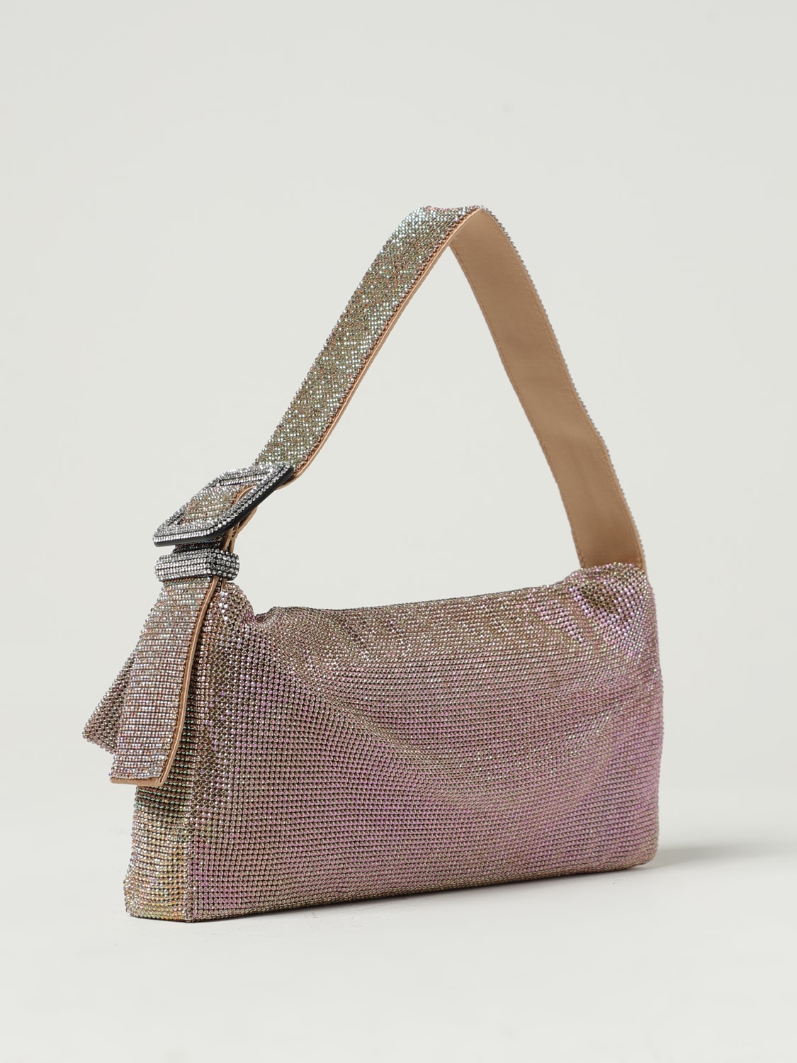 BENEDETTA BRUZZICHES SAC PORTÉ ÉPAULE: Sac porté épaule femme Benedetta Bruzziches, Or - Img 3