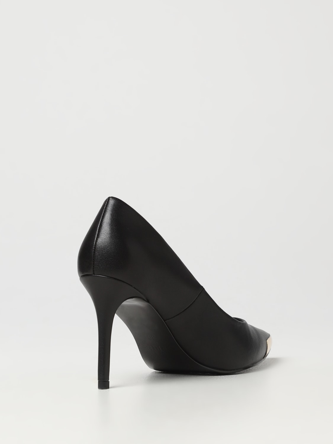 VERSACE JEANS COUTURE PUMPS: Versace Jeans Couture leather pumps, Black - Img 3