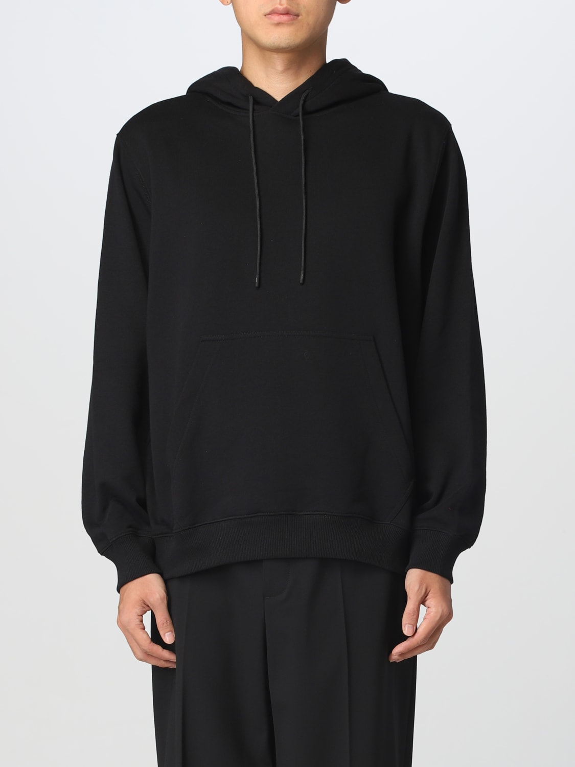 MSGM SWEATSHIRT: Sweater men MSGM, Black - Img 1