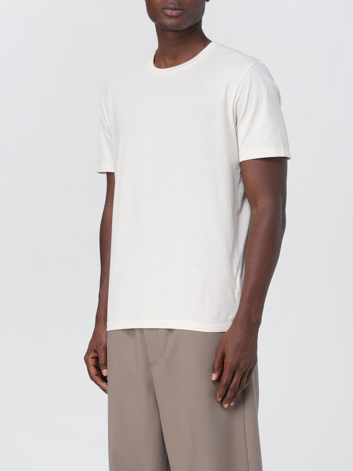 MAISON MARGIELA T-SHIRT: Maison Margiela Set of 3 T-shirts in organic jersey, White - Img 4