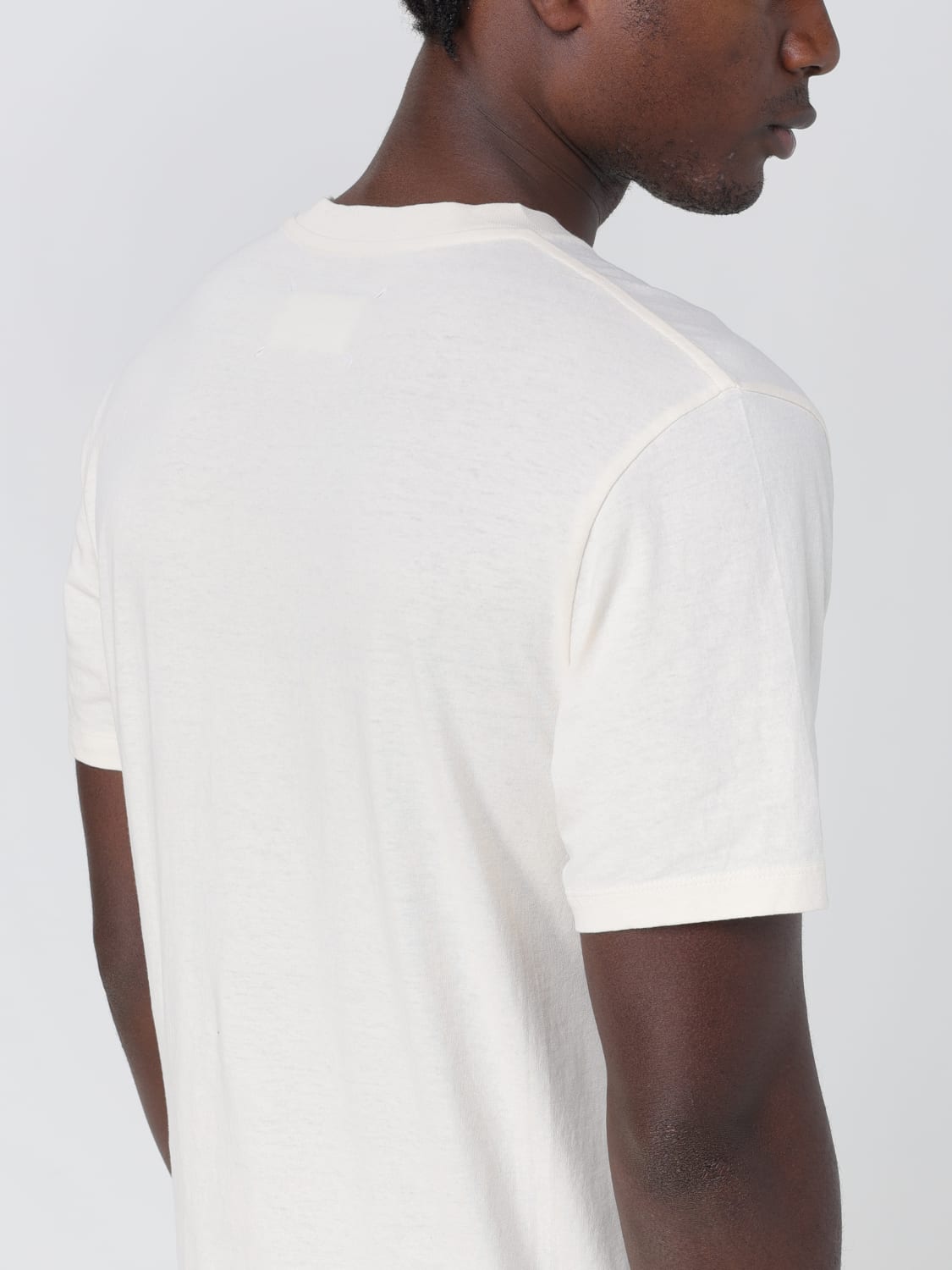 MAISON MARGIELA T-SHIRT: Maison Margiela Set of 3 T-shirts in organic jersey, White - Img 5