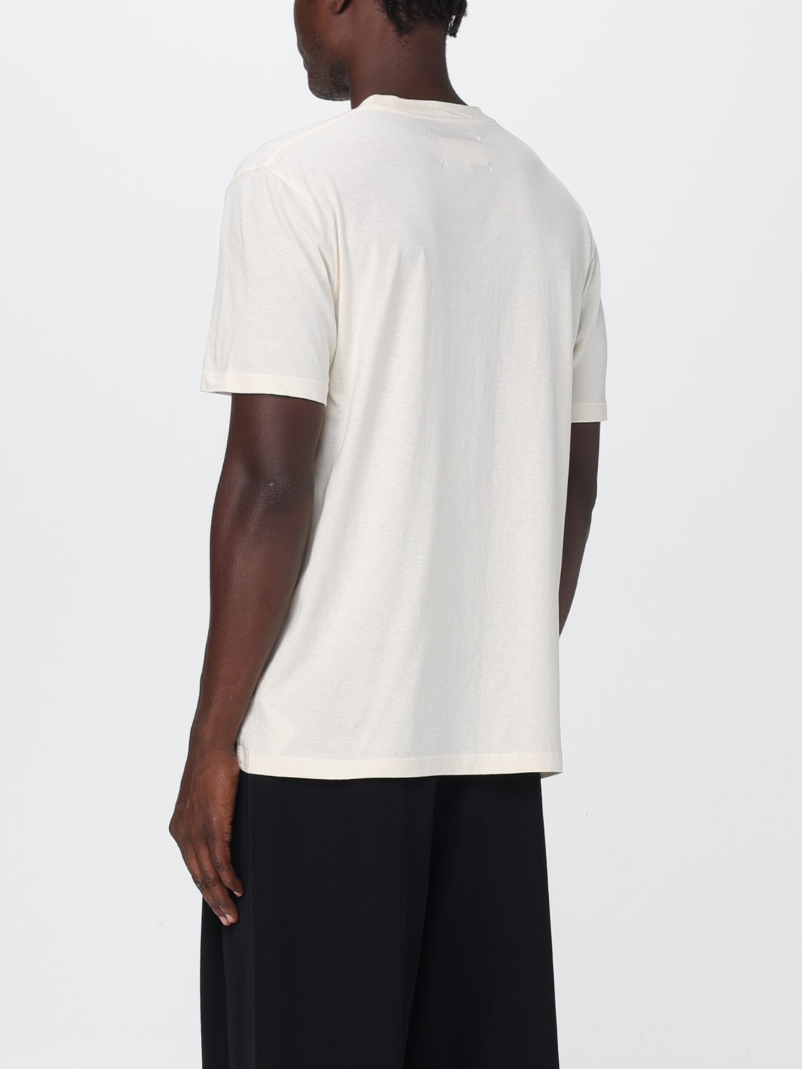 Maison Margiela Fancy Rib T-Shirt Tシャツ Four-stitch logo T-shirt | Maison Margiela | OTTODISANPIETRO