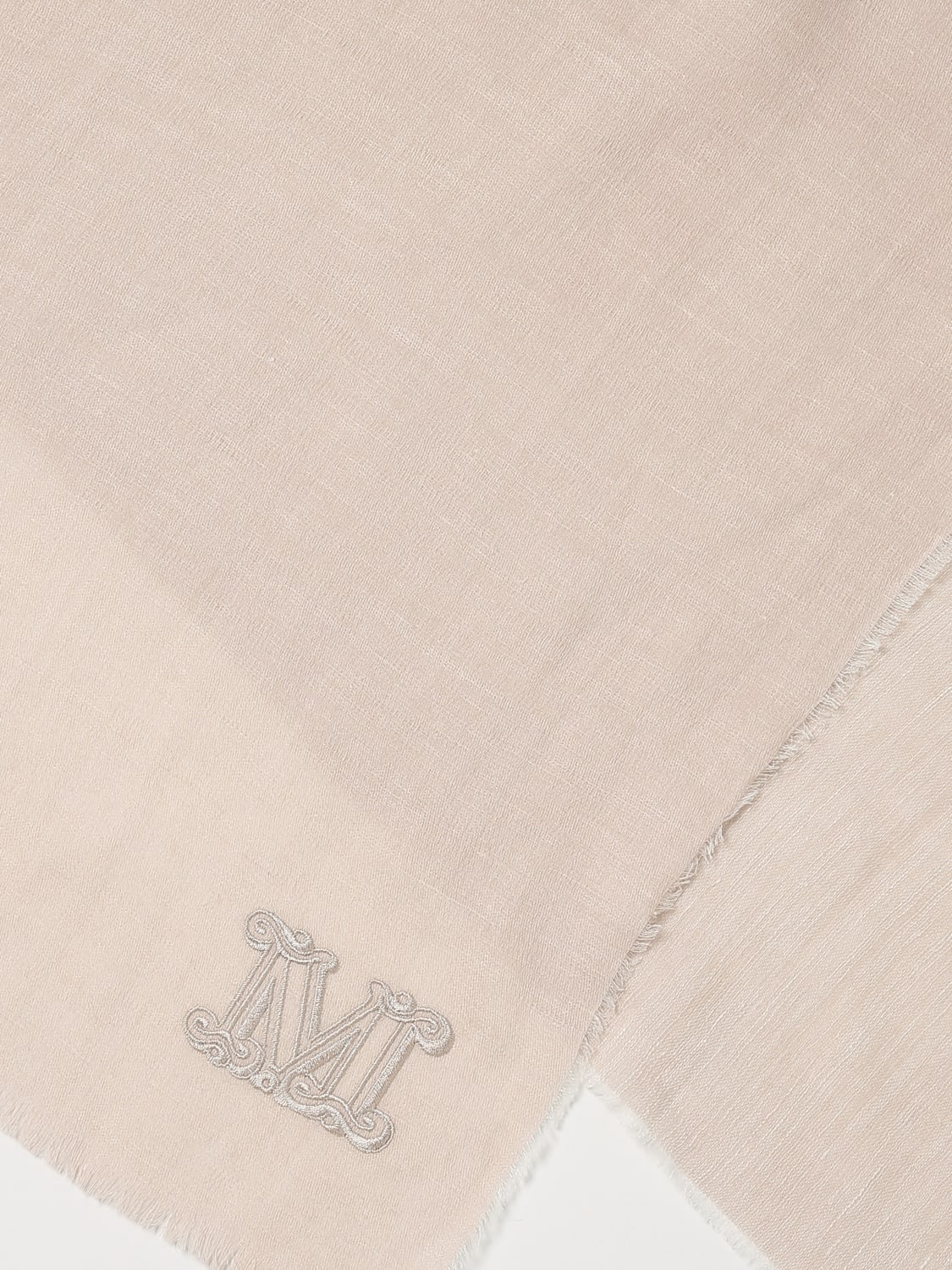 MAX MARA BUFANDA: Bufanda mujer Max Mara, Natural - Img 3