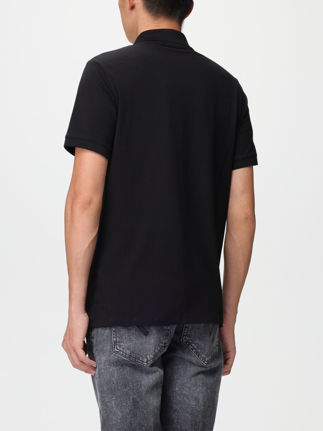 KARL LAGERFELD POLO SHIRT: Polo shirt men Karl Lagerfeld, Black - Img 2