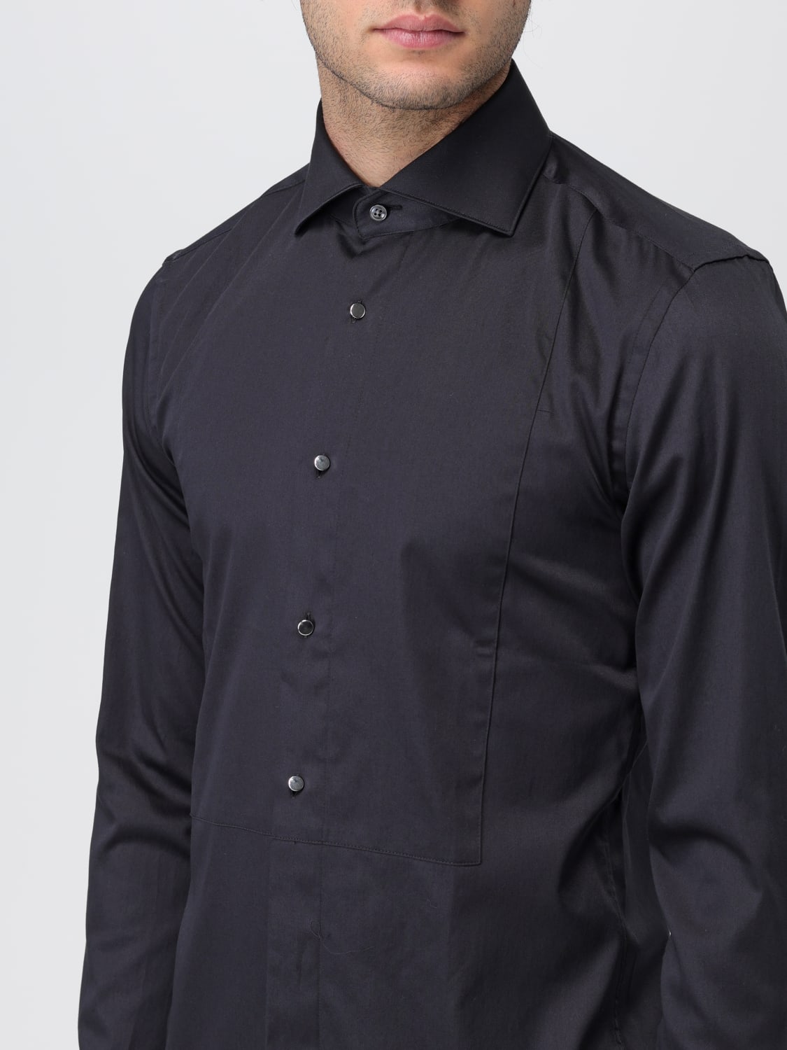 BOSS: Shirt men - Black | Boss shirt 50503261 online at GIGLIO.COM