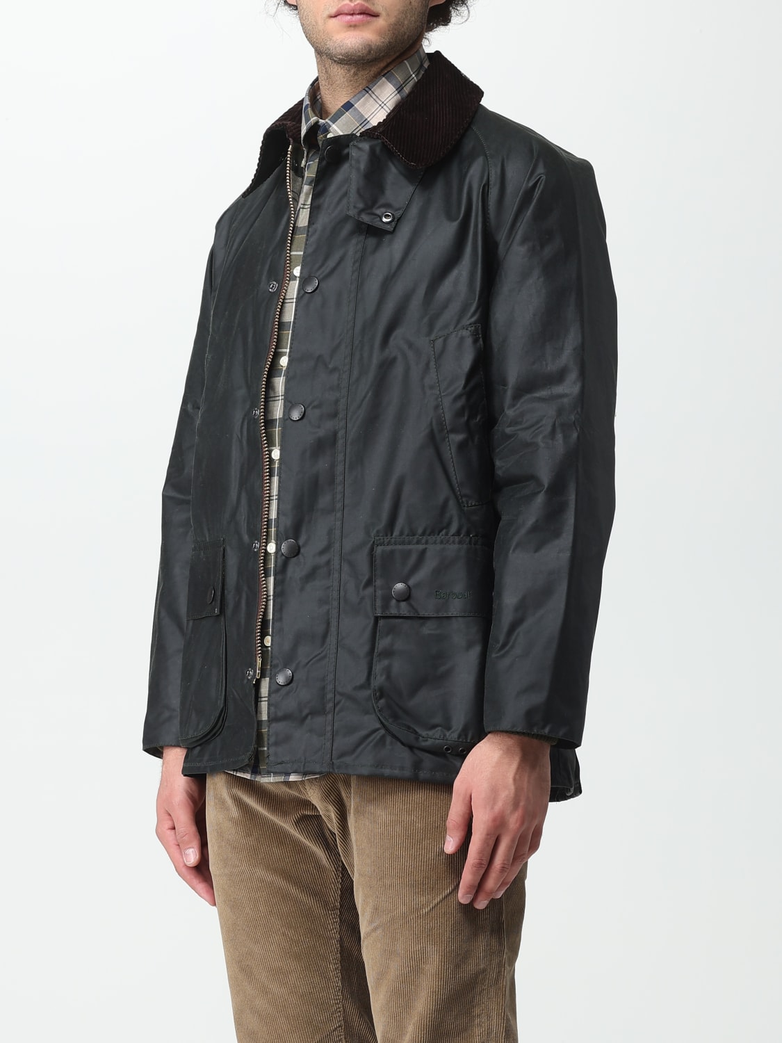 BARBOUR JACKE: Mantel herren Barbour, Weiß - Img 3