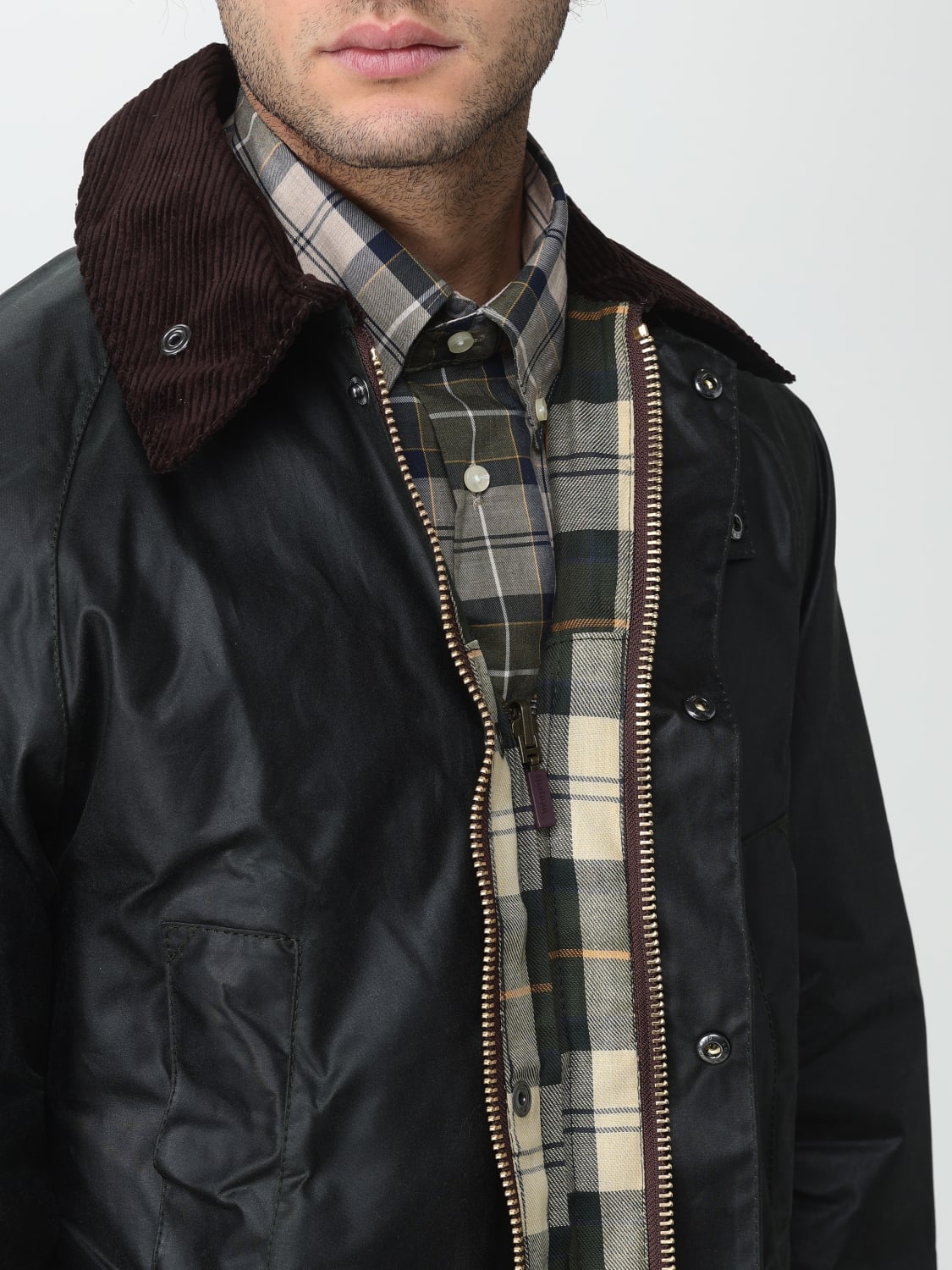 BARBOUR JACKE: Mantel herren Barbour, Weiß - Img 4