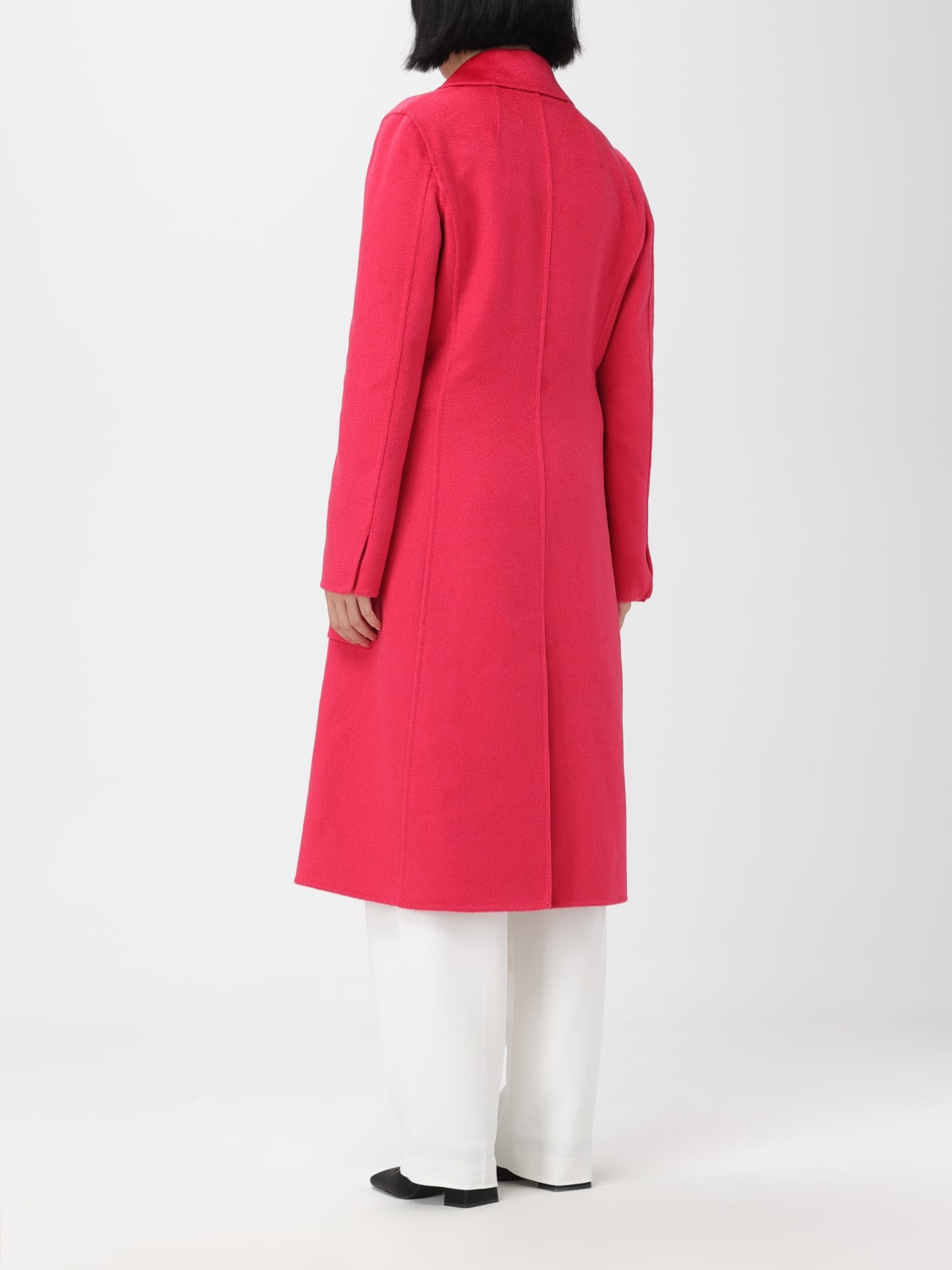 LANVIN COAT: Coat woman Lanvin, Melon - Img 3