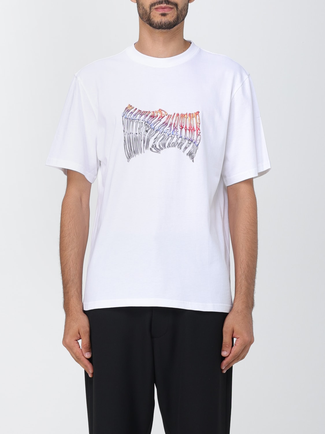 MARTINE ROSE T-SHIRT: T-shirt homme Martine Rose, Blanc - Img 1