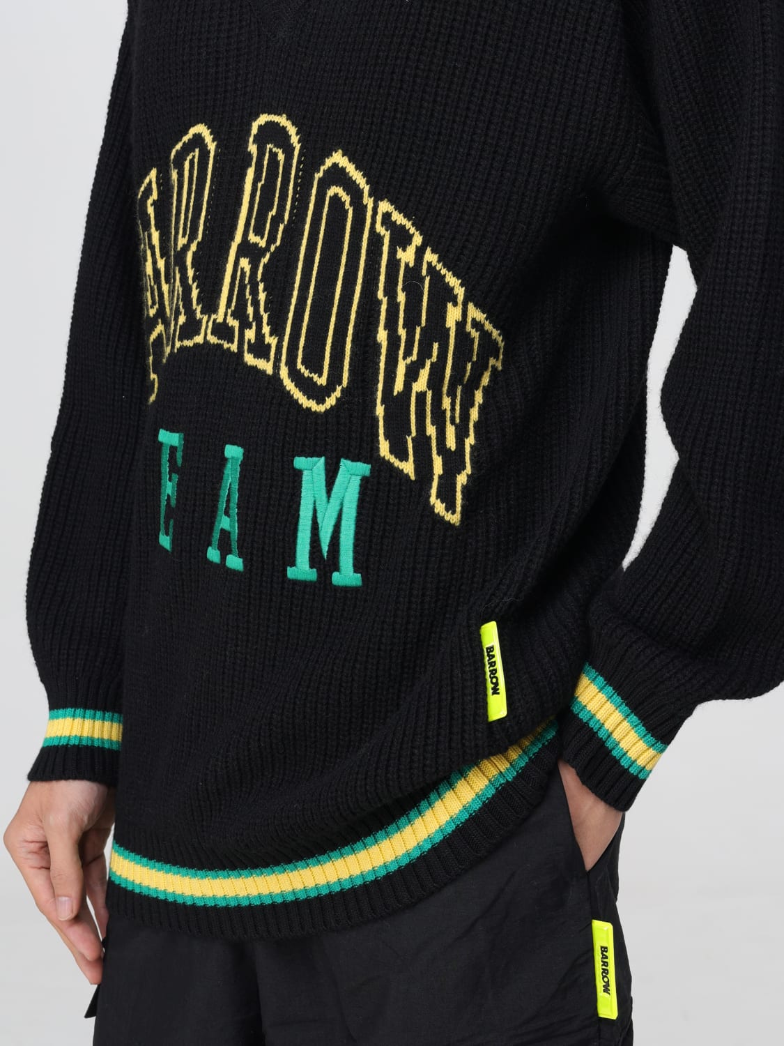 BARROW PULLOVER: Pullover herren Barrow, Schwarz - Img 3