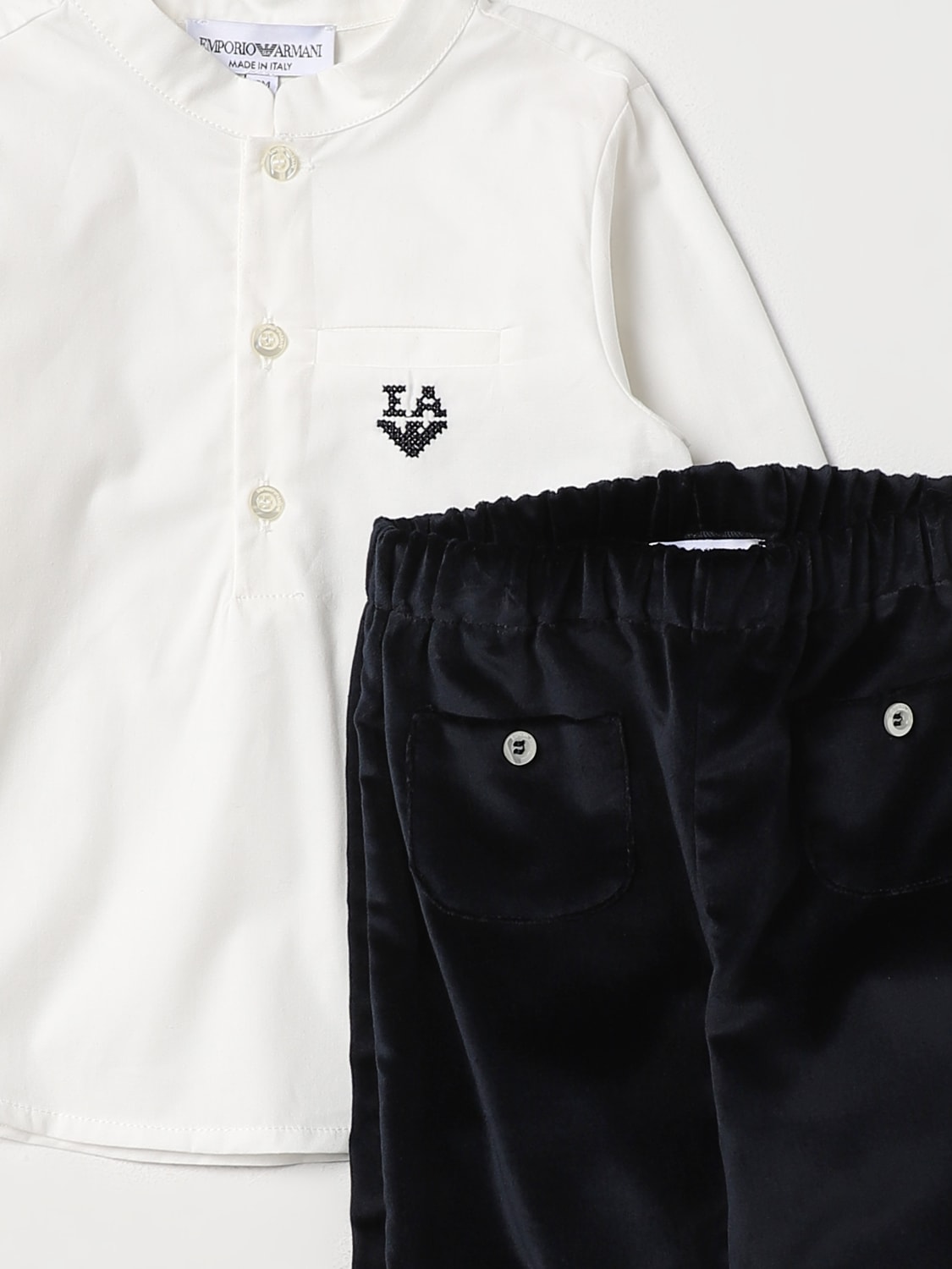 EMPORIO ARMANI JUMPSUIT: Romper kids Emporio Armani Kids, Multicolor - Img 3