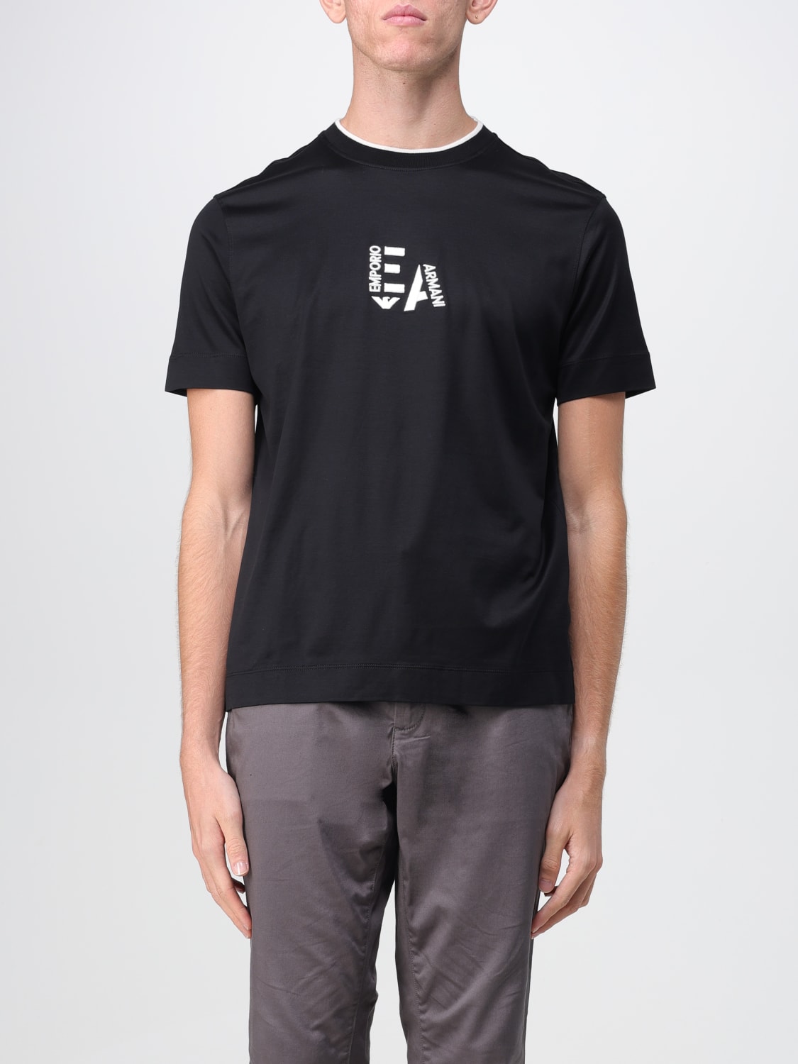 Giglio T-shirt Emporio Armani con logo