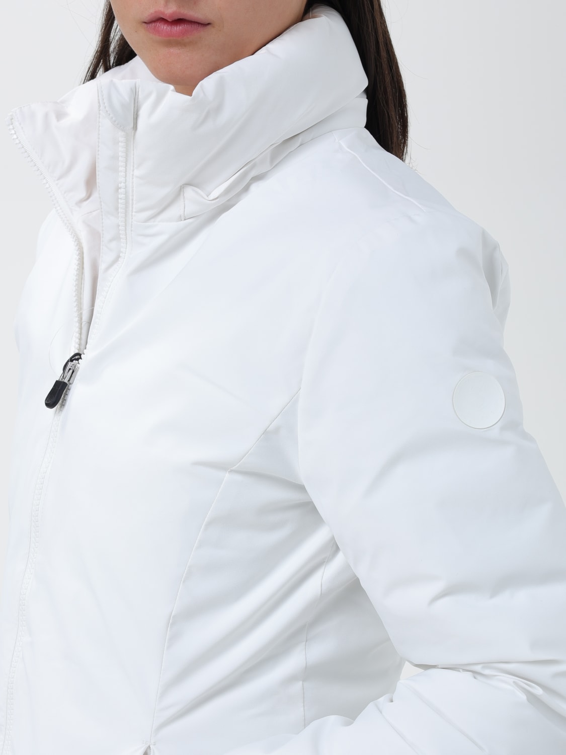 ジャケット SAVE THE DUCK Woman Jacket White D40060WMAT17 00002 Save The Duck Outlet: Jacket woman - White | Save The Duck
