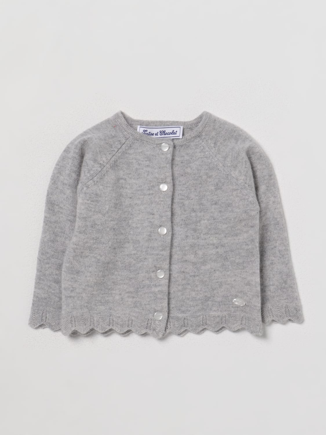 TARTINE ET CHOCOLAT JERSEY: Jersey niños Tartine Et Chocolat, Gris - Img 1