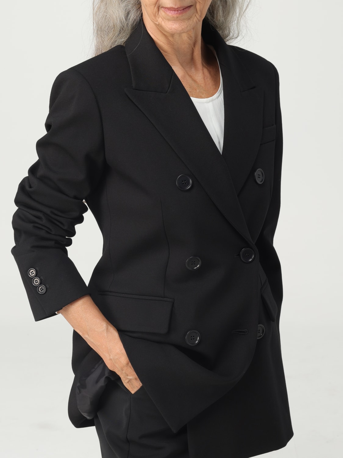 ASPESI JACKE: Jacke damen Aspesi, Schwarz - Img 4