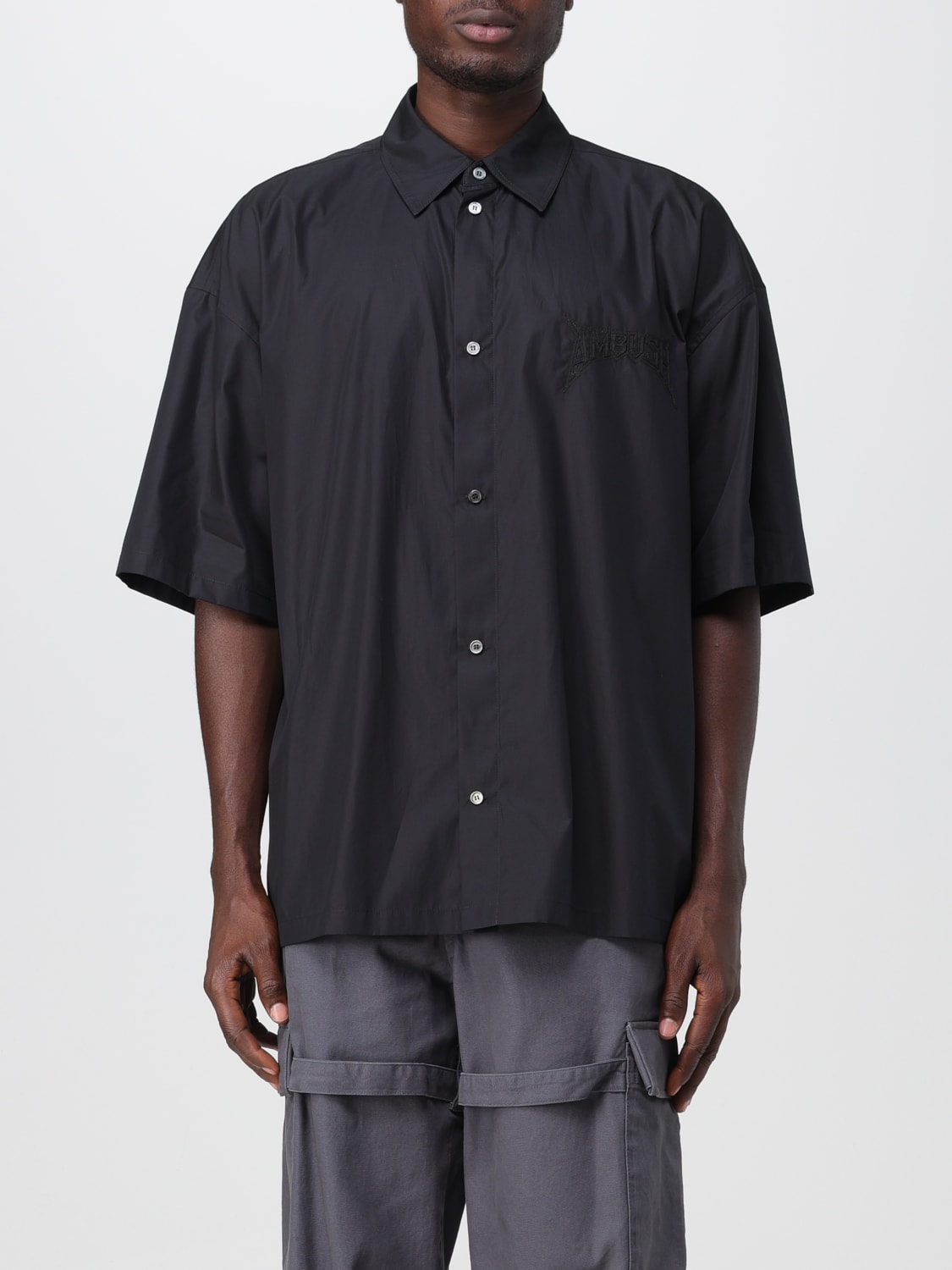 AMBUSH CHEMISE: Chemise homme Ambush, Noir - Img 1